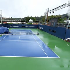 Suspendido por lluvia el inicio de la liga de Mouratoglou