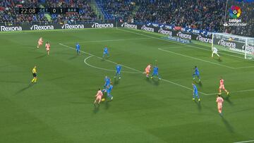 Lo que los demás imaginan Messi lo dibuja: su último pase imposible