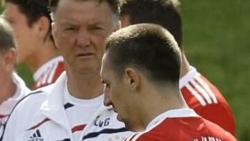 Ribéry: "No tengo demasiado feeling con Van Gaal"