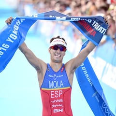Mario Mola, campeón del mundo de duatlón