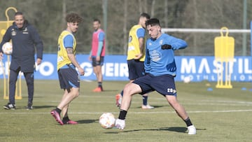 Entrenamiento Deportivo de La Coruña. svennson soriano