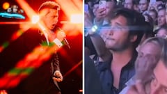 Video: Diego Boneta es captado disfrutando de un concierto de Luis Miguel