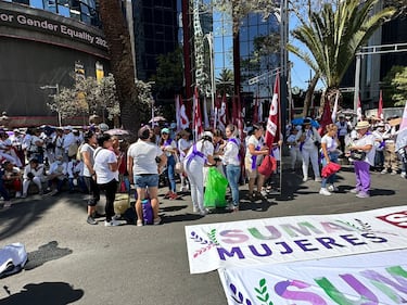Marcha Día de la Mujer CDMX: Primeros contingentes salen de Reforma 