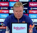 Koeman y el duelo contra el PSG: "En febrero estaremos mejor"