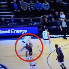 La superioridad de Doncic en una jugada que no fue ni canasta: 'roto' y el rival al suelo