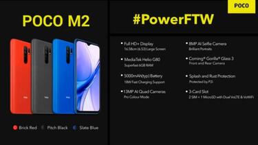 Xiaomi presenta el teléfono POCO más barato hasta la fecha