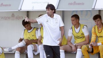 Raúl cogió las riendas del Castilla este verano.