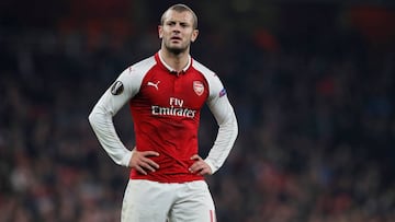 El centrocampista del Arsenal, Jack Wilshere, objetivo del Betis.