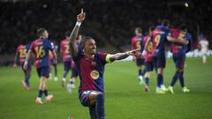 El hat-trick de Raphinha y la goleada del Barcelona al Bayern en imágenes
