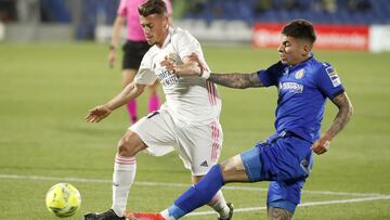 Antonio Blanco debut&oacute; el pasado domingo con el Madrid en Getafe.