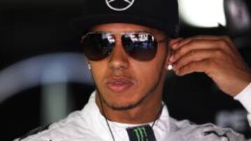 Lewis Hamilton finalizó primero en los libres.