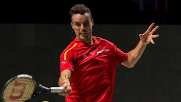 Bautista, baja para la Davis por lesión: le sustituye Ramos