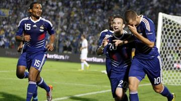 Malouda nació en la Guyana Francesa, pero su talento lo llevó a jugar para la selección de Francia.