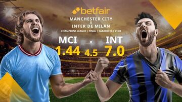 Manchester City vs. Inter de Milán: alineaciones, horario, TV, estadísticas y pronósticos Champions