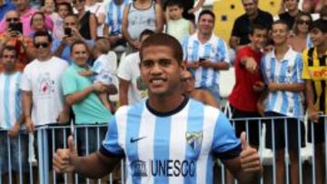 Chen, nuevo jugador del Málaga.