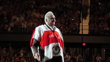 Vicente Fernández: leal aficionado de las Chivas del Guadalajara