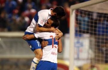 Los cruzados vencieron 3-1 y avanzaron a la final de la liguilla de la Copa Sudamericana.