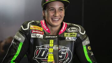 Ana: "Me prometí que mi primer título sería para Luis Salom"