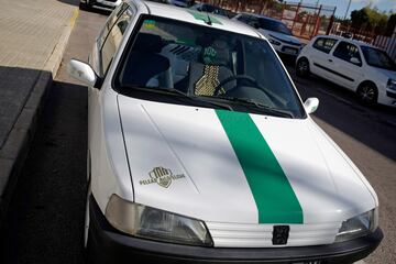 En el capó del coche, se puede leer uno de los lemas del club, de su ADN: 'Pelear a lo Elche'