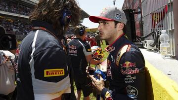 Sainz, en Montmeló el pasado domingo.