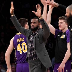 LeBron se perderá otros dos partidos: ni Thunder ni Rockets