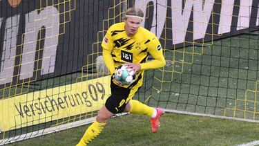Haaland, principal peligro del Borussia.