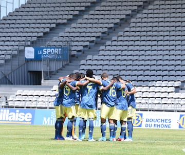 Colombia ganó 2-1 con goles de Gustavo Puerta y Jorge Cabezas. El equipo nacional hizo un gran encuentro en la última fecha del grupo C