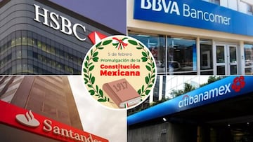 ¿Abren los bancos el lunes 3 de febrero en México?: Checa el calendario oficial 2025