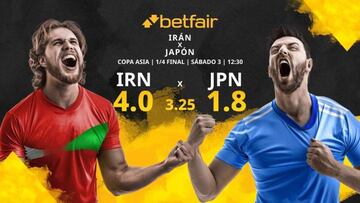 Irán vs. Japón: horario, TV, estadísticas, cuadro y pronósticos