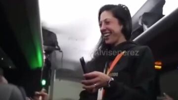 Lo que pasó en el bus después del beso de Rubiales a Jenni Hermoso