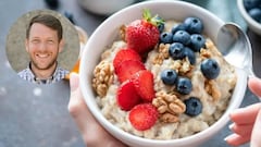Chris Damman, experto en microbiota: “Si desayunas un bol de avena es imprescindible que añadas semillas o frutos secos”