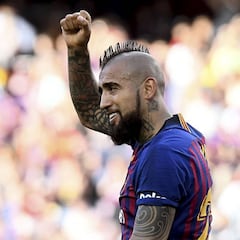 1x1 Barcelona: los ‘indultados’ Vidal y Messi sacan al equipo de la UVI