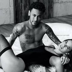 Neymar y Bruna recuerdan cómo fue su primer beso