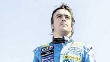 <b>GRANDE. </b>Alonso muestra la confianza de los campeones.