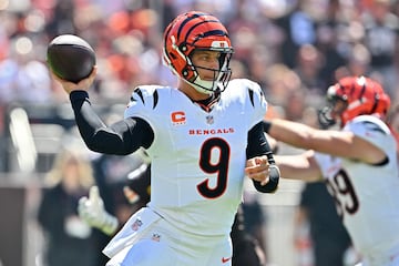Joe Burrow, de los Cincinnati Bengals, gana 55 millones de dólares al ser quarterback.