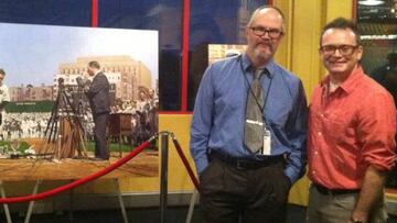 Graig Kreindler representa, pincelada a pincelada, los grandes momentos y los protagonistas del pasatiempo nacional.