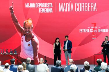 María Corbera, premio Mejor Deportista Femenina. 