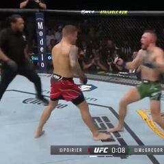El vídeo del combate entre McGregor y Porier: una dolorosa fractura de tibia