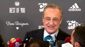 Florentino sobre Mbappe y Neymar: "Me gustan los dos"