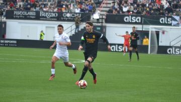 Una imagen del Ceuta-Real Madrid Castilla.