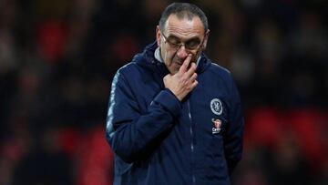 Maurizio Sarri, entrenador del Chelsea.