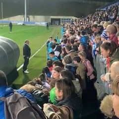 Un auténtico baño de masas en Zubieta por Navidad