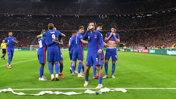 Hungría 0 - Inglaterra 4: goles, resumen y resultado de la clasificación a Qatar 2022