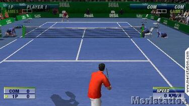 Virtua Tennis retrasado y fotografiado
