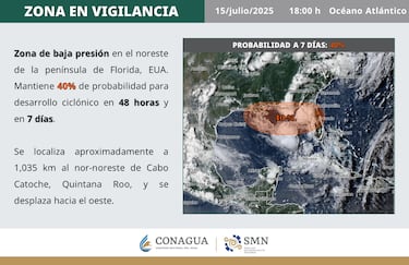 Alertan por Ciclón Dexter en México: trayectoria en vivo, estados afectados y cuándo llega la tormenta tropical