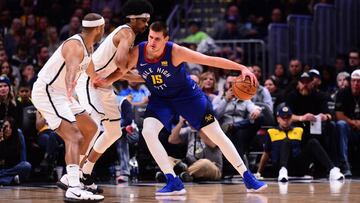 37+21 de Nikola Jokic para nada: bombazo de los Nets en Denver