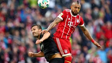 Vidal recupera su nivel en gran triunfo del Bayern ante Mainz