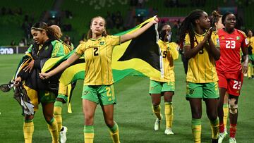 El conjunto de las ‘Reggae Girlz’ aseguró su boleto a octavos de final tras empatar sin goles ante la actual monarca de América.