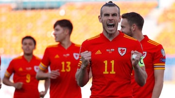 Gareth Bale, tras marcar el domingo ante Bielorrusia.