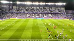 Zorrilla se vacía durante la derrota ante el Alcorcón.